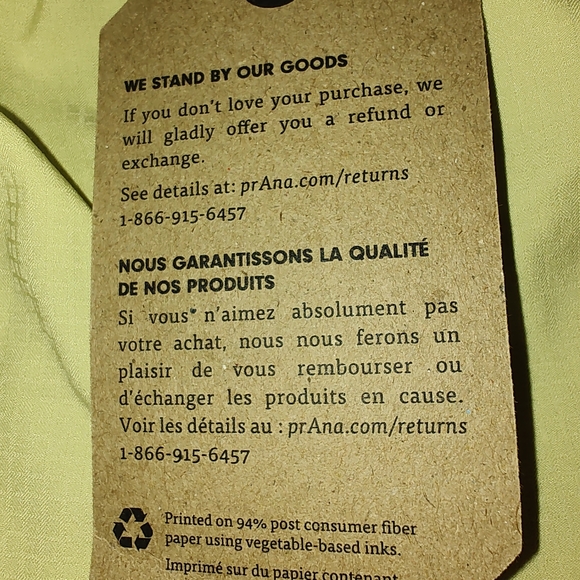 Prana Women's Peak to Pavement Yellow Skort Size Small - Picture 9 of 12